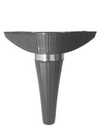 20 CM LİZ LİNE ANTRASİT-KROM AYAK - 1